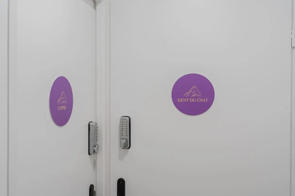 Lägenhet Studio La Dent Du Chat Chambéry Frankrike